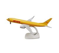 SYOEUR 20cm Fit For AIR DHL Aviation Boeing 737 B737 Die-Cast Airplane Model Plane With Wheels Collection Hobby Playgame Kit