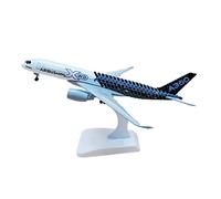 SYOEUR 20cm Fit For Airbus A350 Die-Cast Airplane Airliner Toy Model Insert Mold With Plastic Stand Hobby Playgame Kit