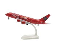 SYOEUR 20CM For Airbus A380 Passenger Aircraft Alloy Model With Stand Coc 380 Study Bar Decoration Collection Toys Hobby Playgame Kit