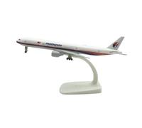 SYOEUR 20cm For Malaysia Boeing 777 Die-casting Alloy Metal Airplane Model B777 With LandinFinished Collectible Hobby Toys Hobby Playgame Kit