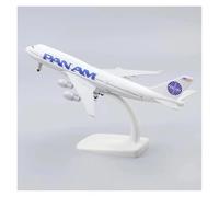 SYOEUR 20cm For PAN B747 Die-casting Alloy Metal Airplane Model With Landing Gear Static Ornaments Hobby Toys Hobby Playgame Kit