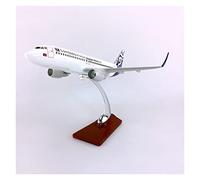 SYOEUR 30cm For Airbus A321-200 Grand Aviation Airplane Model Toy Die Cast Plastic Toys Home Decor Playkits