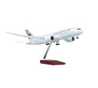 SYOEUR 43cm 1:130 For Air Canada Boeing B787 Airbus Scale Die-Cast Resin Airplane Model With Lights Playkits(B)