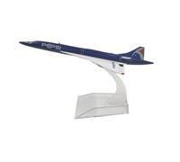 SYOEUR Diecast Metal 1 400 Scale For 16cm Concorde Plane Replica Airplane Model Miniature With Pedastal Hobby Playgame Kit