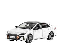 SYOEUR Small Model Car 1:24 For Trumpchi Shadow Leopard Alloy Die-cast Metal Sound And Light Pull Back Hobby Vehicles Playgame Kit(White)