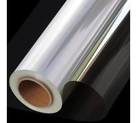 SYOGUA 100 ft Extra Wide Clear Cellophane Wrap Roll, 34" x 100', Thicker Transparent Paper for Gifts, Treats, Holidays, Christmas