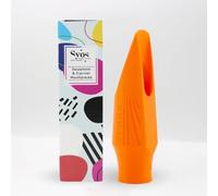 Syos Alto Saxophone Mouthpiece, Spark Model, 5 Tip Opening, Lava Orange: Easy-To-Play, Bright and Powerful