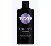 Syoss Blonde & Silver Purple Shampoo Neutralizes Brassy Tones Reduces Breakage