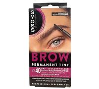 Syoss Brow Tint, Dark Brown, Pack of 1, 10 ml
