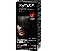 Syoss Hair Colour 1-1 Black Pack of 3 x 115 ml