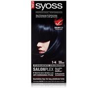Syoss Hair Colour 1-4 Blue-Black 115 ml Pack of 3