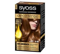 SYOSS - Intense Oil Permanent Colour without Ammonia - Shade 6.80 Caramel Blonde - 2 Units