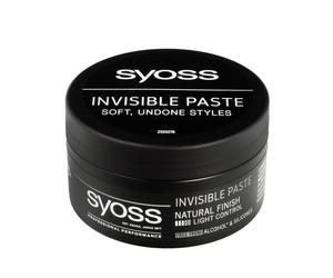 Syoss Invisible Hair Styling Paste 100ml - Medium Hold, Light Shine (SYIHW)