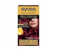 2x Syoss Oleo Intense 5-92 Bright Red Ultra Hair Dye Cream permanent oil
