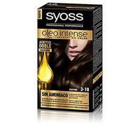 Syoss - Oleo Intense Permanent Coloring Without Ammonia - Tone 3-10 Chestnut - 2 pcs