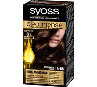 Syoss Oleo Intense Hair Colour 4-86 Chocolate Brown Pack of 3 (3 x 115 ml)