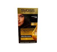 Syoss - Oléo Supreme Permanent Hair Colour - Intense Black 1-10