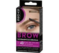 Syoss Permanent Brow Tint for Eyebrows Castaño claro
