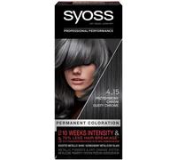Syoss Permanent Coloration Hair Dye 4.15 Smoke Chrome 115ml