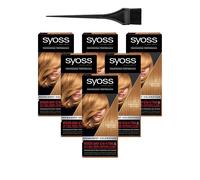 Syoss Professional 8-7 Honey Blonde Salon Quality Hair Dye Best Bulk Deal 6-Pack