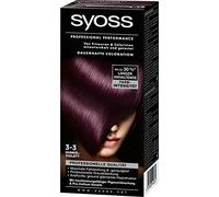 Syoss Professional Performance Coloration, 3-3 Dark Violet Pack of 3)