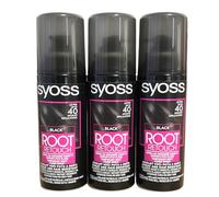 Syoss Root Retoucher, 120 ml, Black, Pack of 3