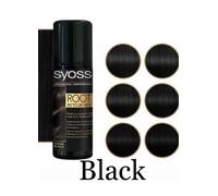 Syoss Root Retoucher Spray for Masking Roots Black 120 ml