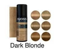 2x Syoss Root Retoucher Root Dark Blonde Hair Dye in Spray No Ammonia 120 Ml