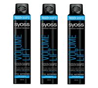 Syoss Volume Lift Dry Shampoo 3x 200ml Style Refresher Visible Volume