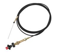 SYOWADA 15FT Heavy Duty Vernier Throttle Cable VCGTX15 Truck Equipment Adjustable Locking Control Cable for Truck Equipments PTO Dump Applications