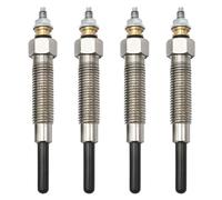 SYOWADA 4 pcs 32A66-03102 Glow Plugs Replacement for Mitsubishi S4S Engine Forklift Excavators Skid, Replacement for Mitsubishi GX5000 GX510 VG60 VG563, 32A66-03101 32A66-03100 Glow Plug