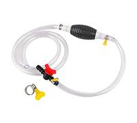 Syphon Pump Fuel Transfer Pump, Hand Water Pump with 2-4m Syphon Hose, Oil Pump Extractor Oil Syringe Oil Suction Pump, for Car Water Fish Tank etc (1.5m)