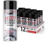 SYPRIN Original brake cleaner suitable for all types of cars and lorries, disc brakes, chains, motorcycle brakes with intensive power and fast evaporation formula, 500 ml in 12 pack