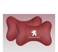 SYQCM 2 Pcs Car Headrest Pillow for Peugeot 3008 III 2023-2025, Car Head Support Neck Pillow Seat Headrest Cushion Breathable Seat Accessories,C