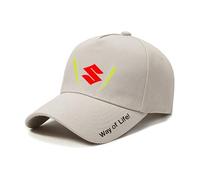 SYQCM Cars Baseball Cap for Suzuki S-Cross SX4 Swift Jimny Alto Grand Vitara Ignis Samurai, Sports Baseball Hat Logo Car Racing Running Cap Ladies Men's Golf Sun Hat Breathable Accessories(54-60) cm