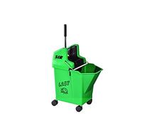 SYR 990792 Lady Mopping Combo with 2" Plastic Castor, Green