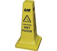 SYR Caution Wet Floor Hazard Warning Cone 21 Inches