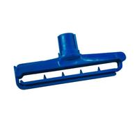 SYR Clip-It II Kentucky Mop Holder Blue (pack 10) | Provides a secure, heavy-duty grip for professional floor cleaning handles in busy commercial janitorial environments.