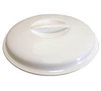 SYR L1415202 Lucy Polypropylene Colour Bucket Lid, White (Pack of 10)
