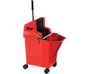 SYR Mop Bucket 30 x 48.5 cm Red