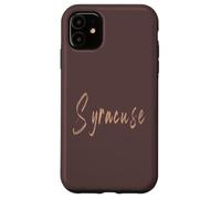 Syracuse Italy Vintage elegant design Case for iPhone 11