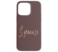 Syracuse Italy Vintage elegant design Case for iPhone 15 Pro Max