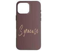 Syracuse Italy Vintage elegant design Case for iPhone 16 Pro Max