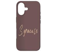 Syracuse Italy Vintage elegant design Case for iPhone 17