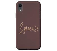 Syracuse Italy Vintage elegant design Case for iPhone XR