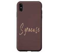 Syracuse Italy Vintage elegant design Case for iPhone XS Max