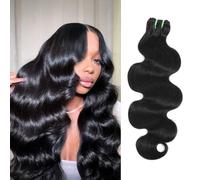 Syrenlore Raw Vietnamese Bundles Human Hair 24 Inch Body Wave Sew In Thick Bundles Unprocessed Raw Vietnamese 100% Real Virgin Human Hair Bundles Bodywave Quick Weave Single Bundle for Black Women