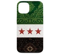 Syria Flag and Map Damascus Proud Heritage Design Love Syria Case for iPhone 13