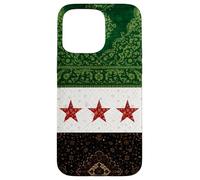 Syria Flag and Map Damascus Proud Heritage Design Love Syria Case for iPhone 15 Pro Max