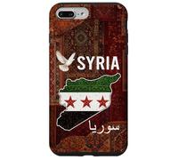Syria Flag and Map Damascus Proud Heritage Design Love Syria Case for iPhone 7 Plus/8 Plus